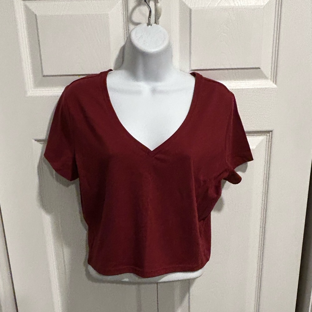 Wild Fable Short Sleeve V Neck T Shirt Size XXL